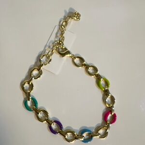 Kendra Scott Kelsey Multi Enamel Bracelet